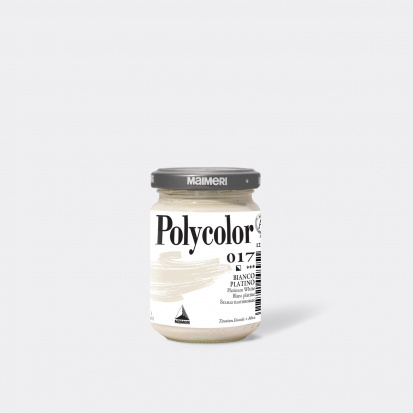 Акриловая краска "Polycolor" белила платиновые 140 ml